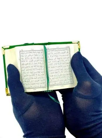 Mini Quran 15 Lines Velvet Cover with Box