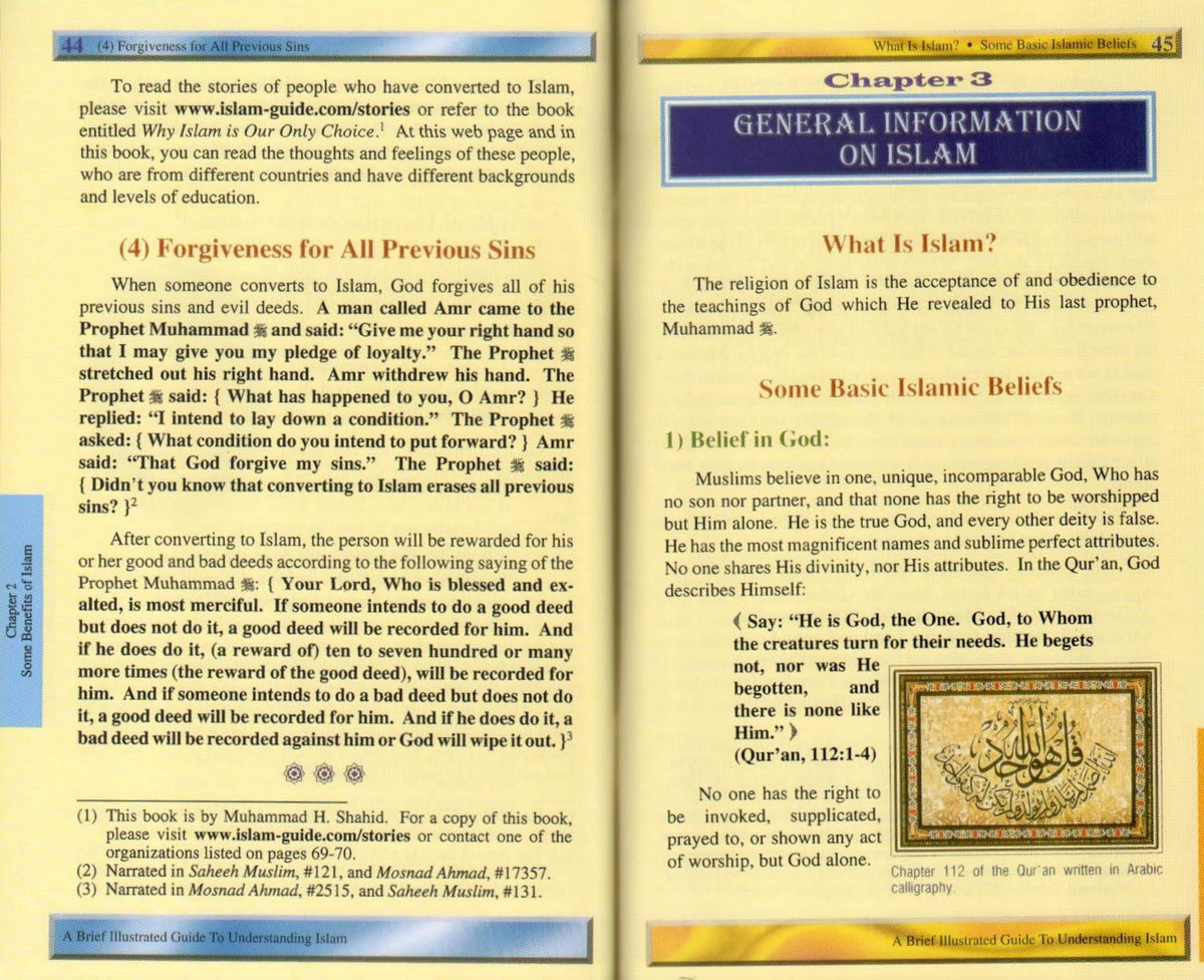 Islam Explained Simple A Brief Illustrated Guide To Understanding Islam – Darussalam India