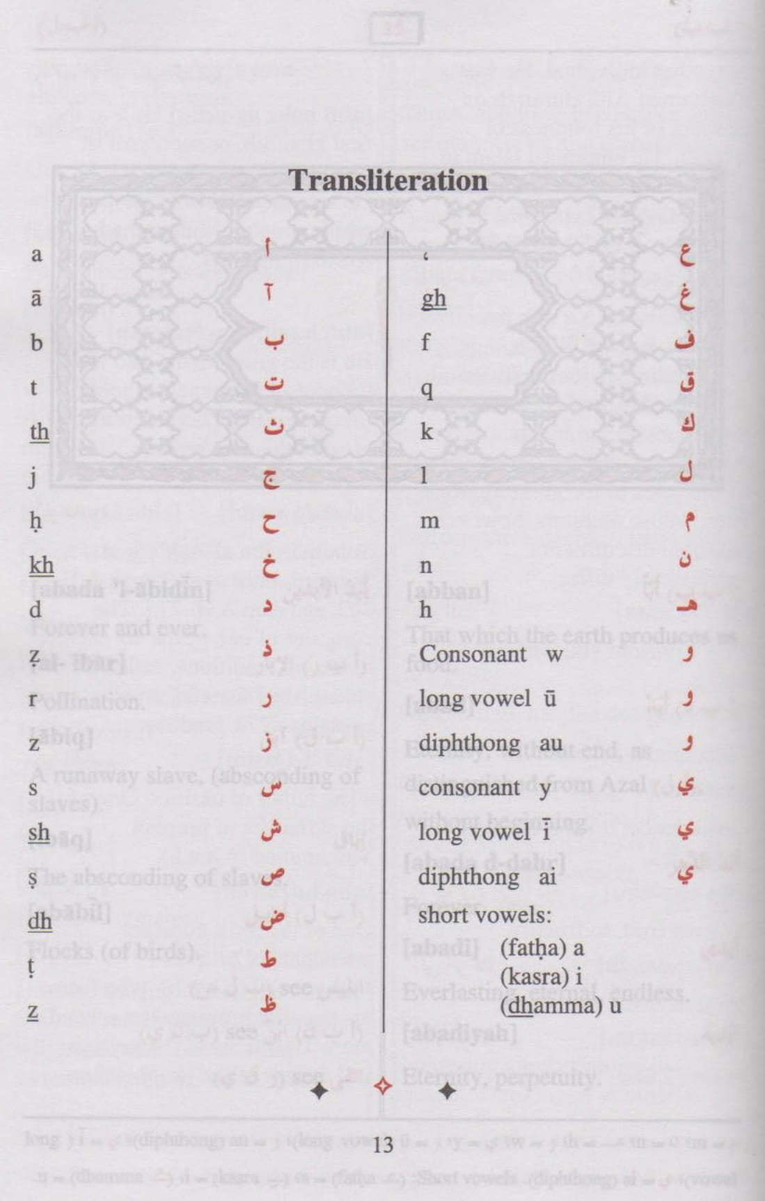 Dictionary of Islamic Terms