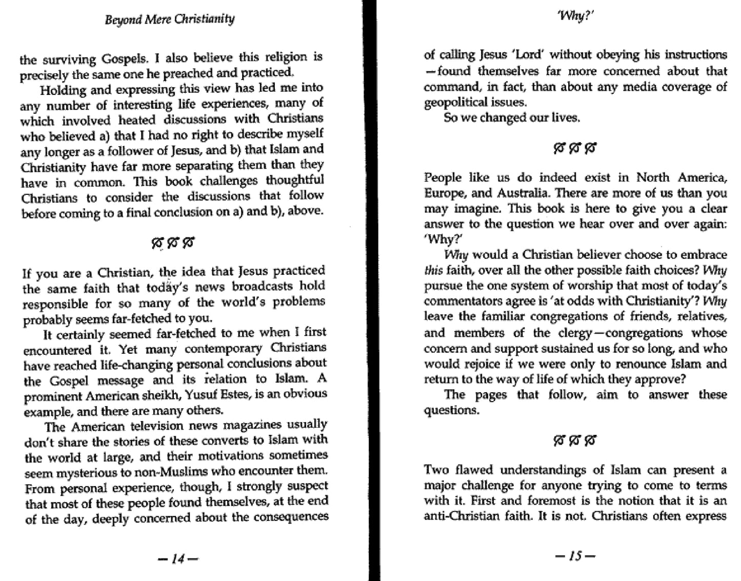 Beyond Mere Christianity