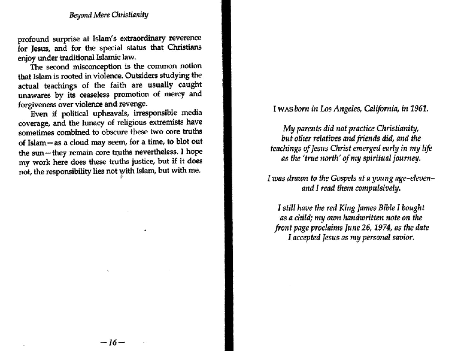 Beyond Mere Christianity