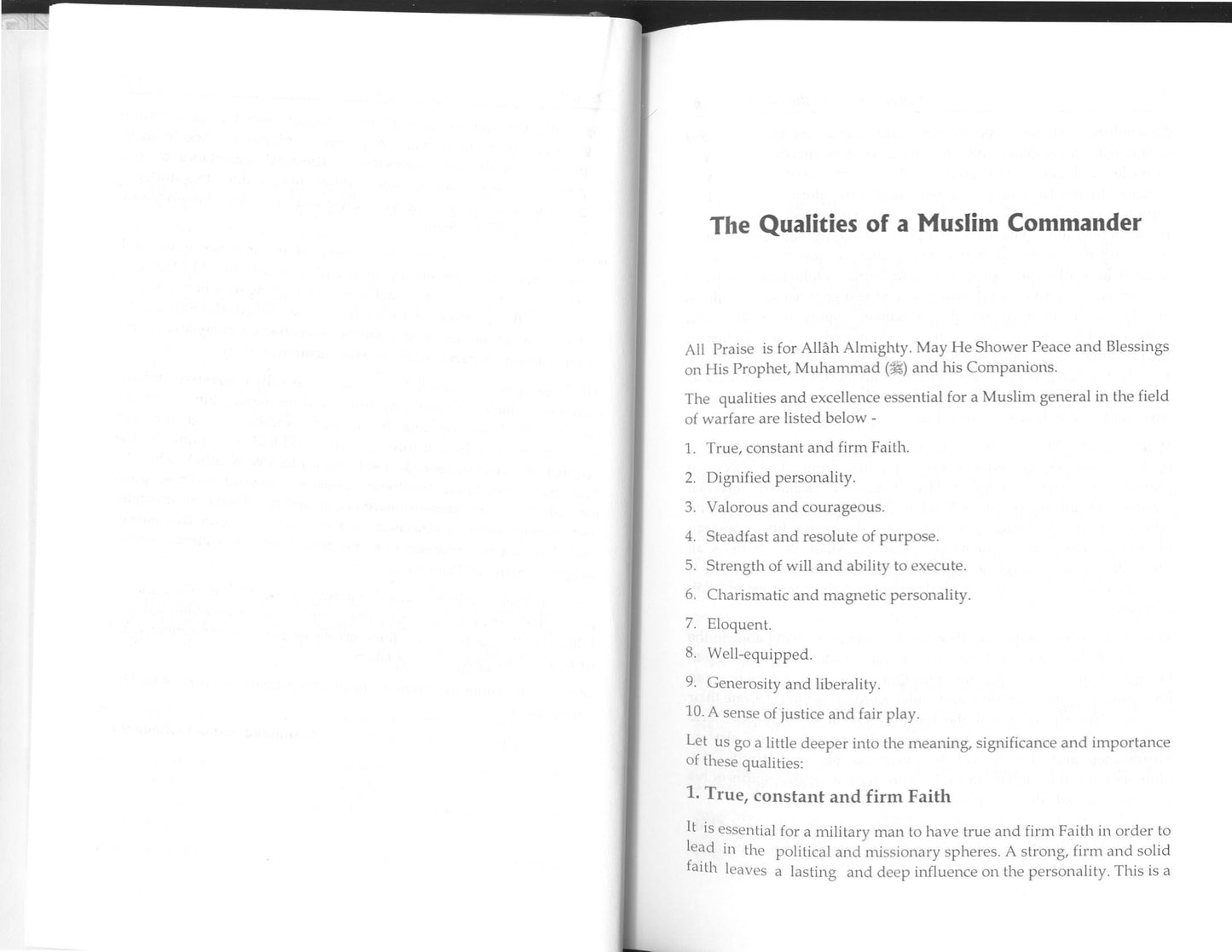 Commanders of The Muslim Army