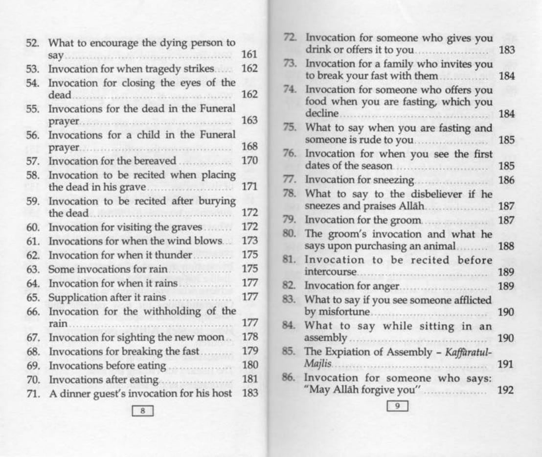 Fortress of The Muslim - Black