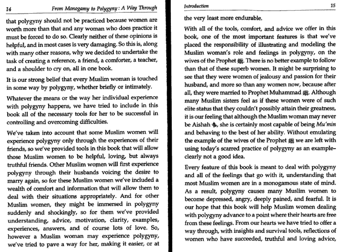 From Monogamy To Polygyny: A Way Through