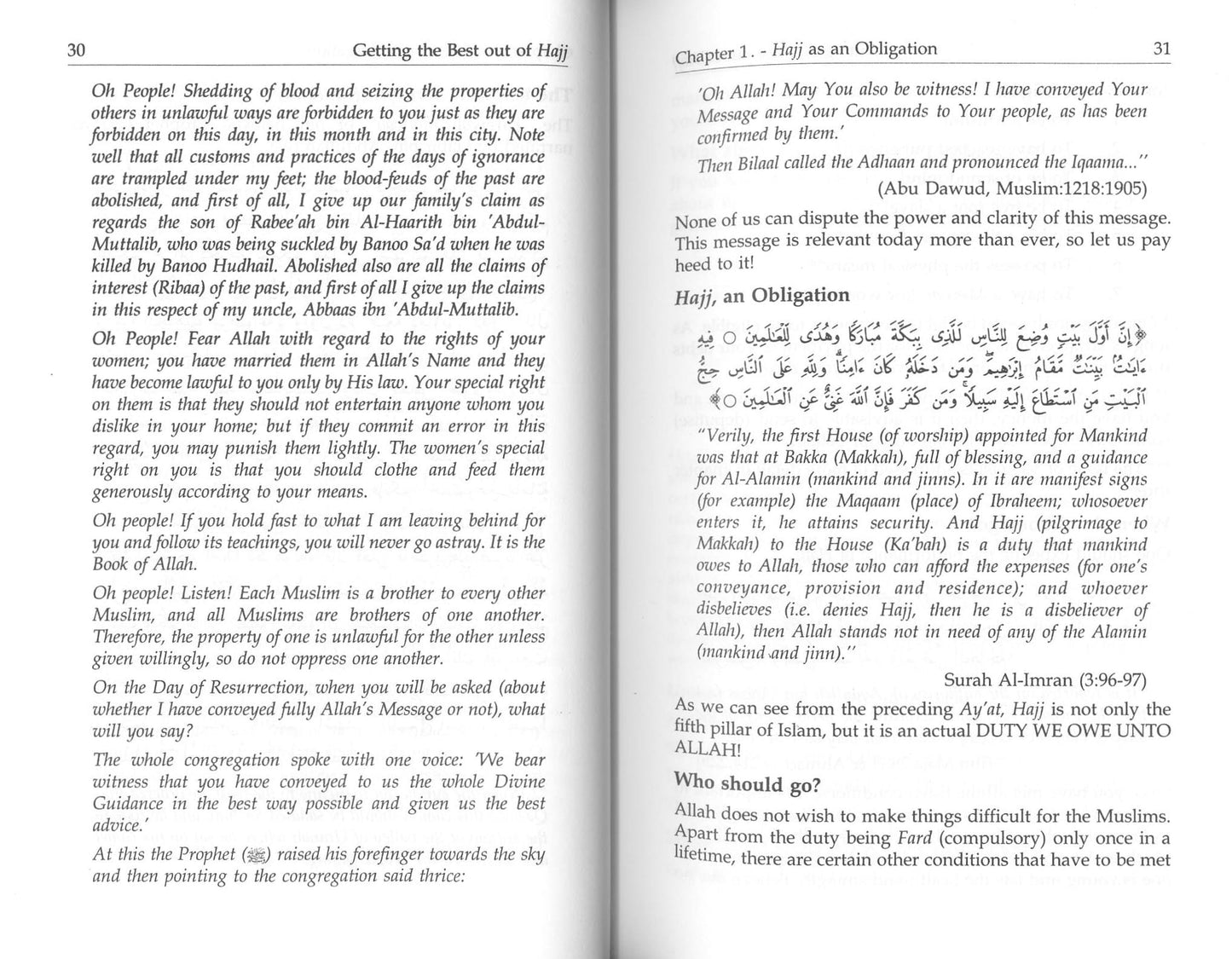 Getting The Best Out of Al-Hajj