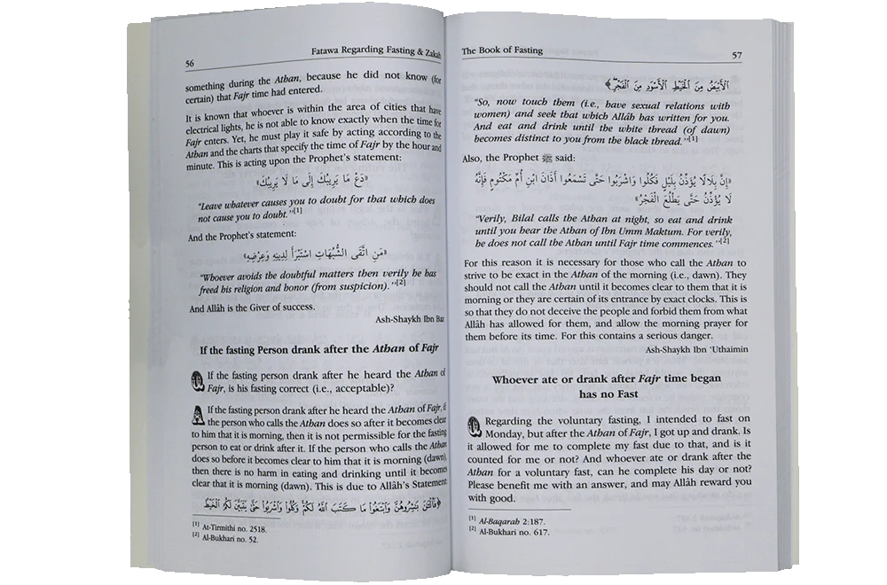 Fatawa regarding Fasting and Zakah
