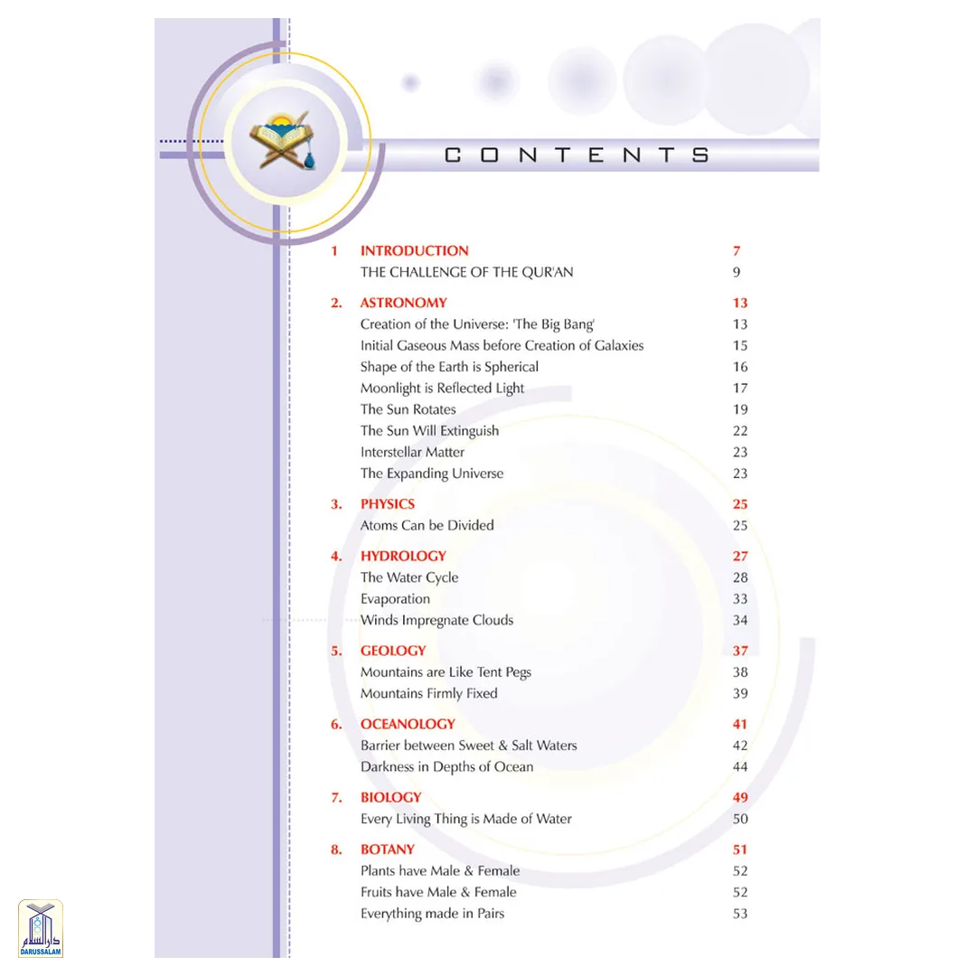 Quran And Modern Science : Compatible Or Incompatible (Multi Coloured Inside Pages)