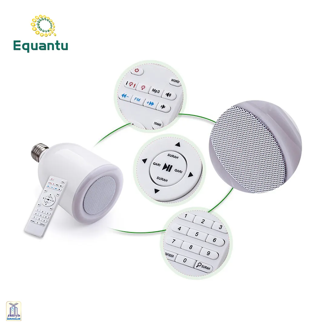Lamp Quran Speaker Sq102Plus