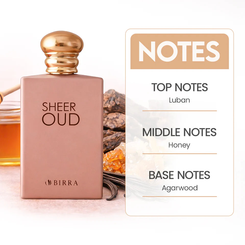 Sheer Oud EDP 50ml- Premium Perfume For Men