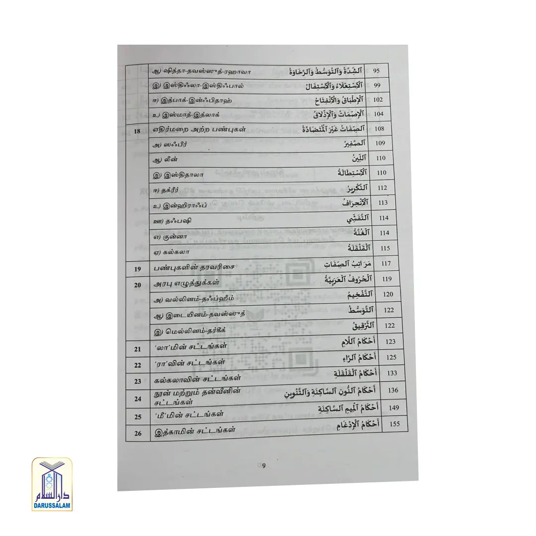Tarteel Tajweed - Advanced Level தர்தீல் தஜ்வீத் - உயர்நிலை