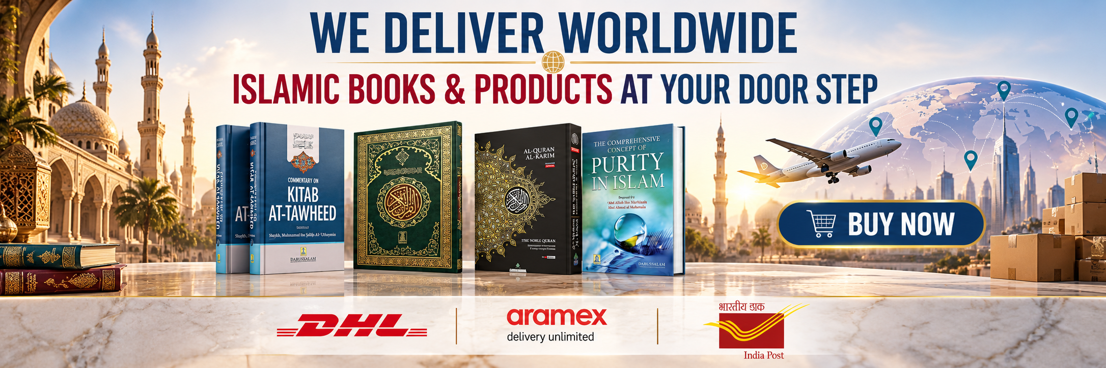 Banner for Darussalam with Free Shipping