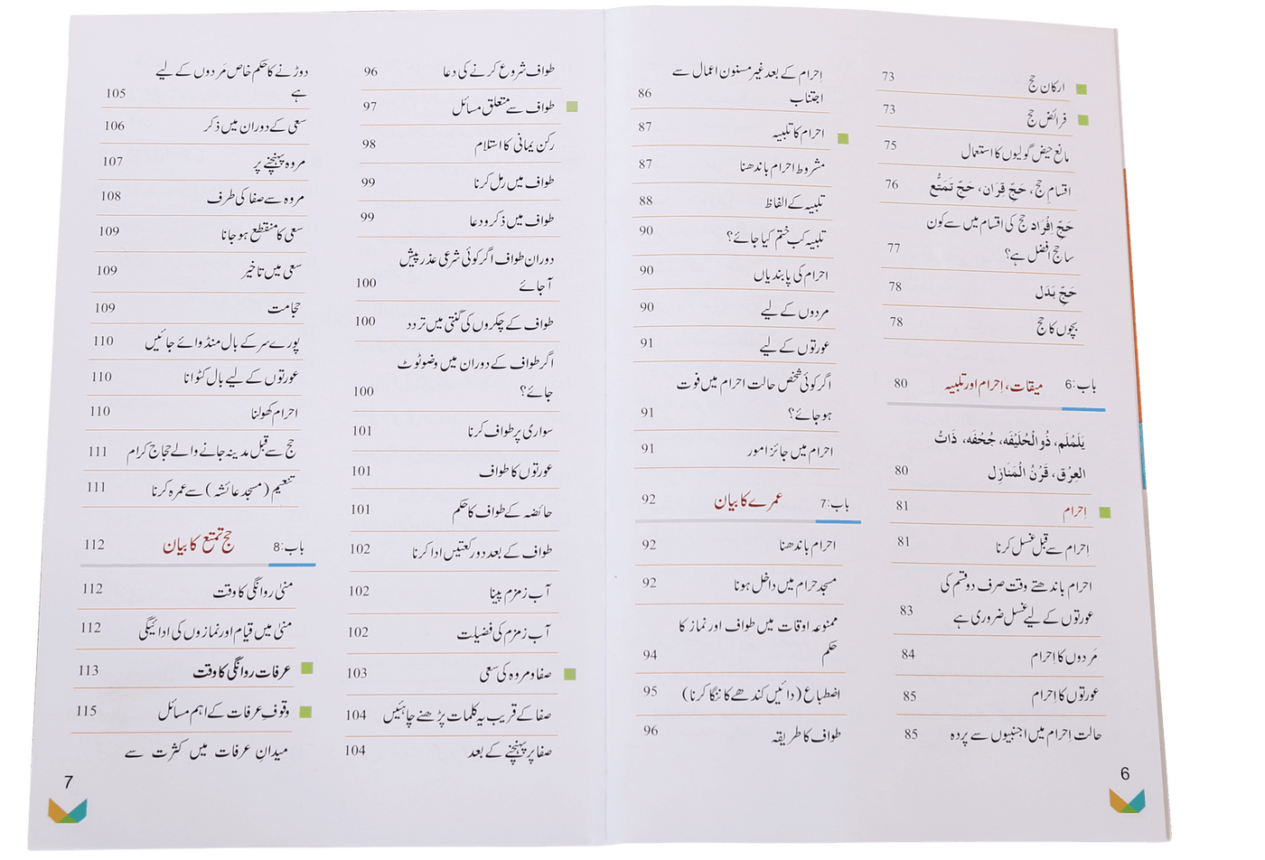 Masnoon Hajj and Umrah - Coloured