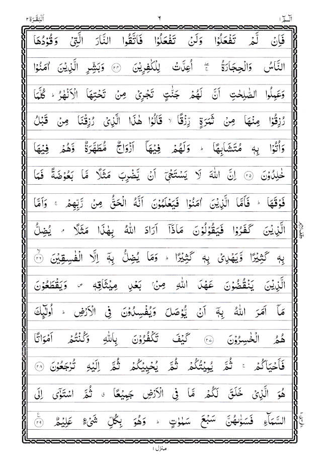 Quran Indo Pak Script Hafzi Big With Writing Space